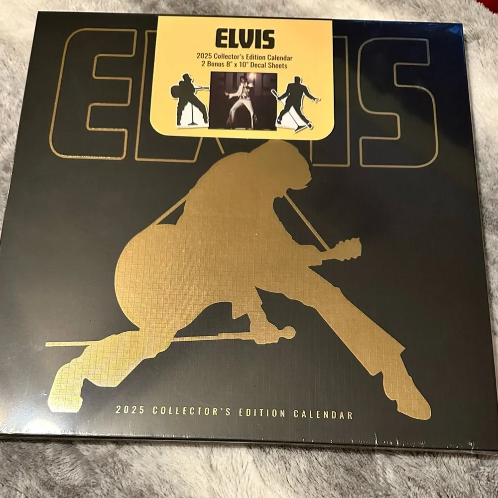 Elvis Presley 2025  Collector's Edition Calendar (NIP)